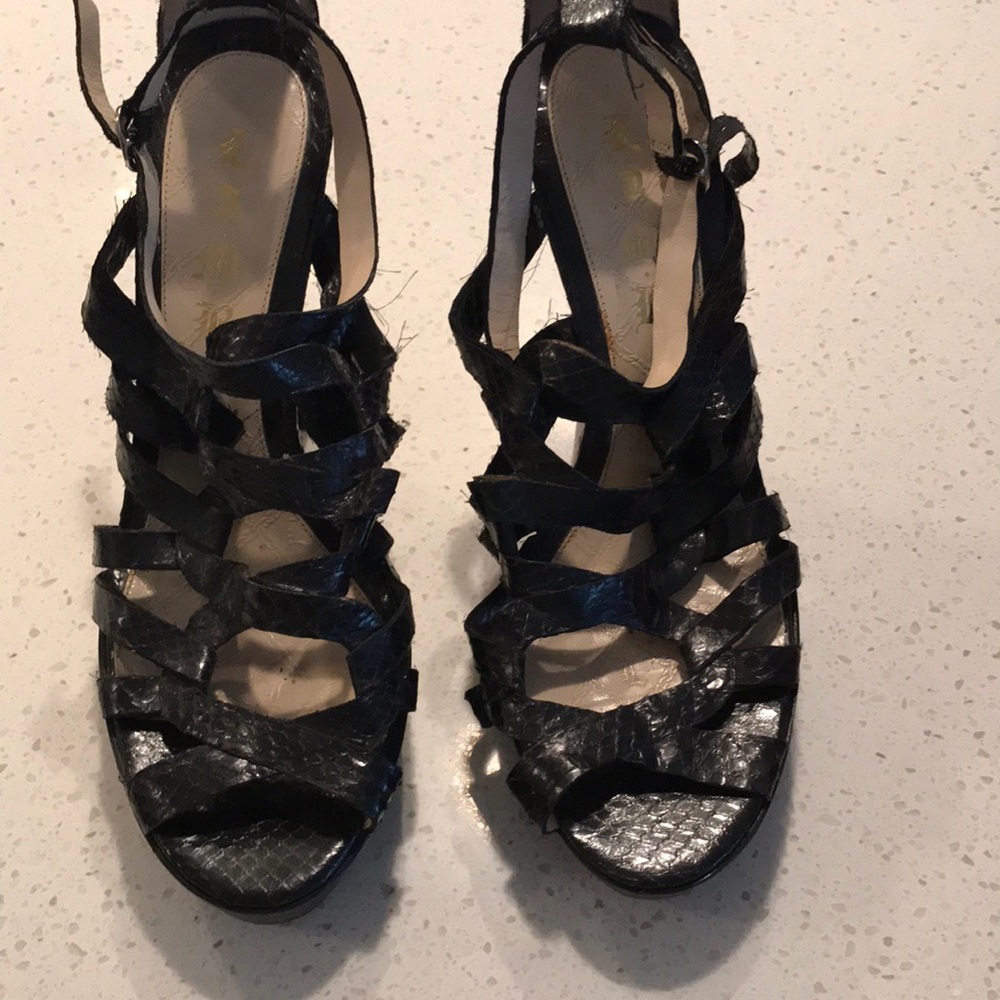 L.A.M.B. Strappy Sexy Heels
